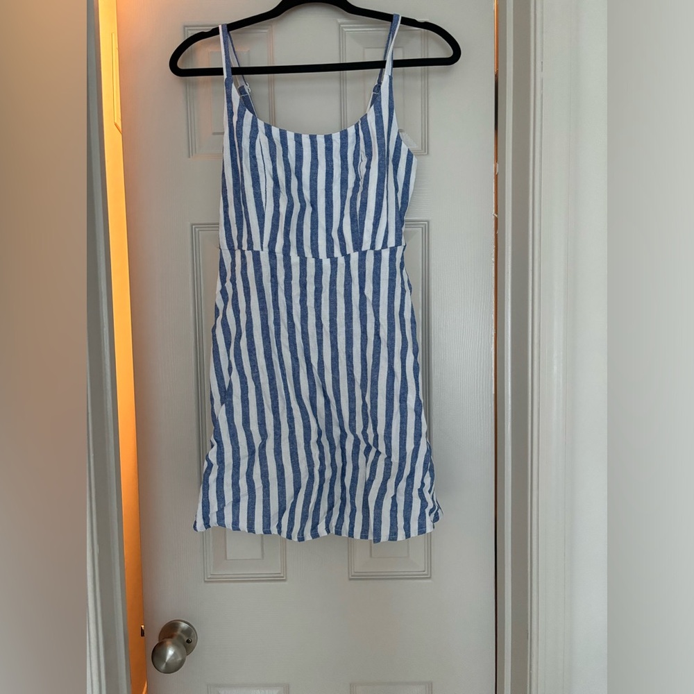 Old navy stripped dress w/ pockets